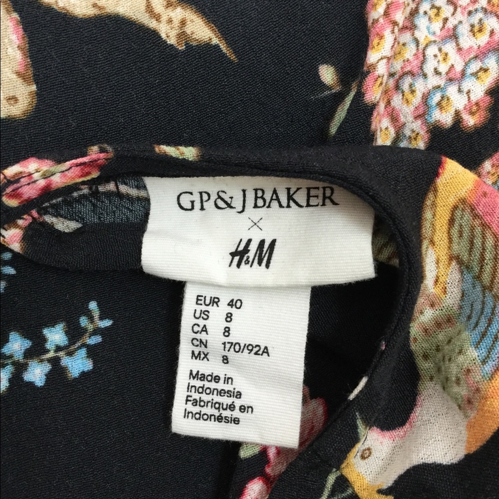 GP & J Baker x H&M black tunic dress - Picture 6 of 8